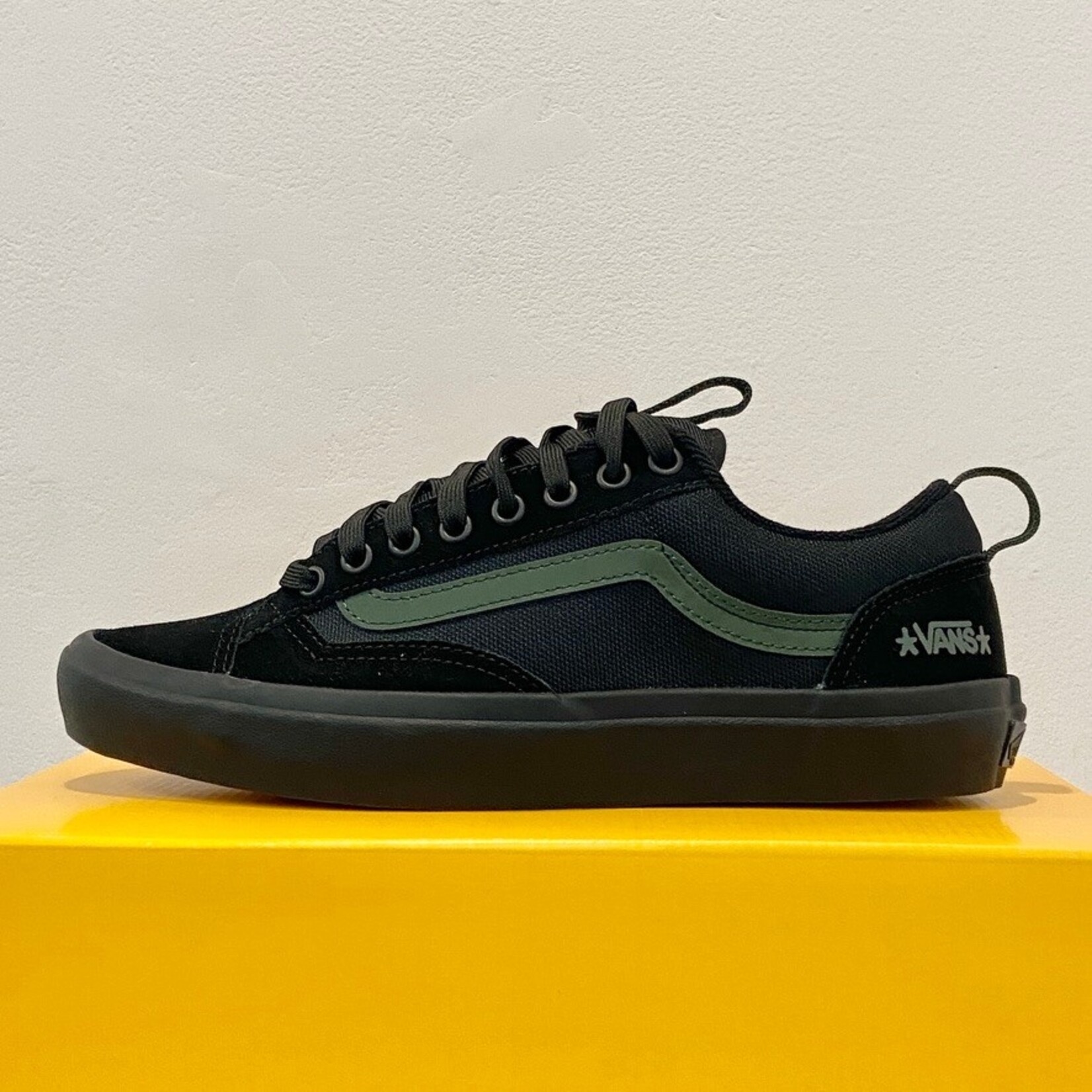 Vans Vans Skate Old Skool 36+ - Black/Dark Green (Atiba)