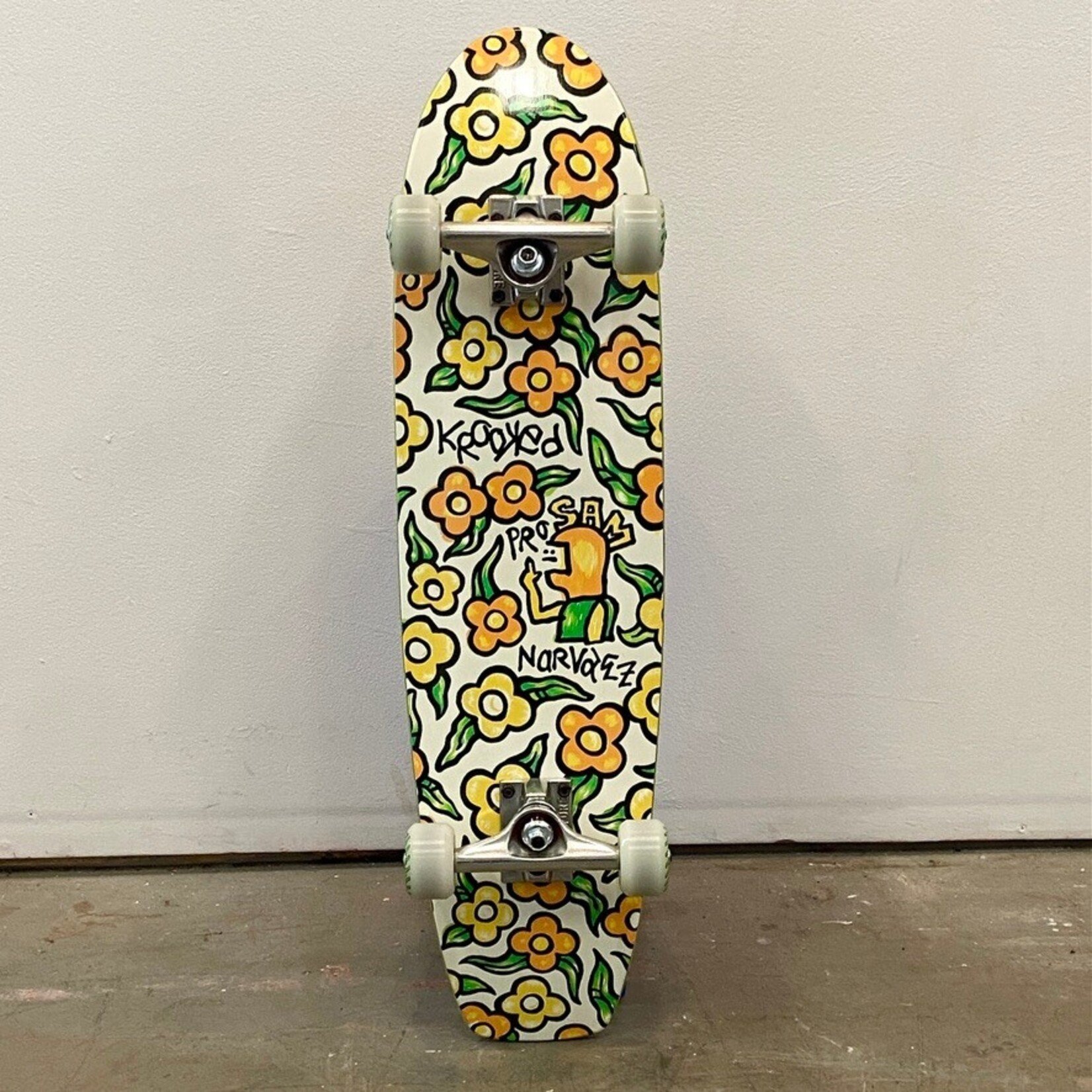 Krooked Krooked Complete Skateboard - 7.75 Zinger Complete (Sam Narvaez)