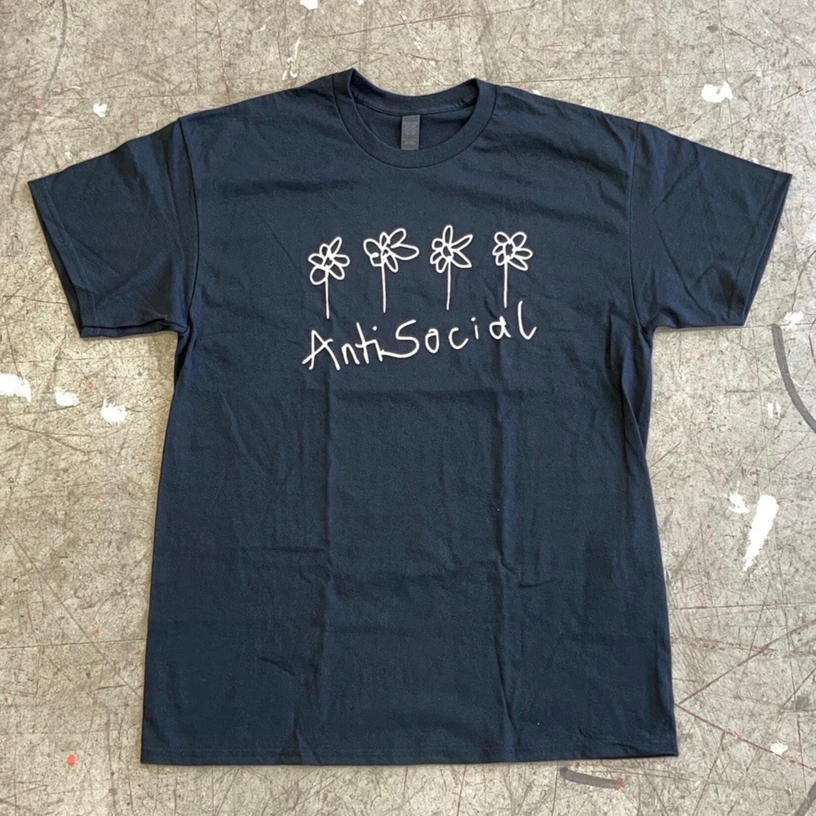 Antisocial Antisocial Doodle Tee - Black/White