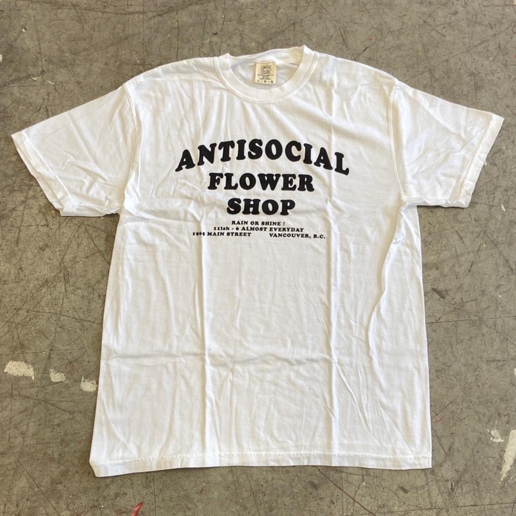 Antisocial Antisocial Home Address Tee