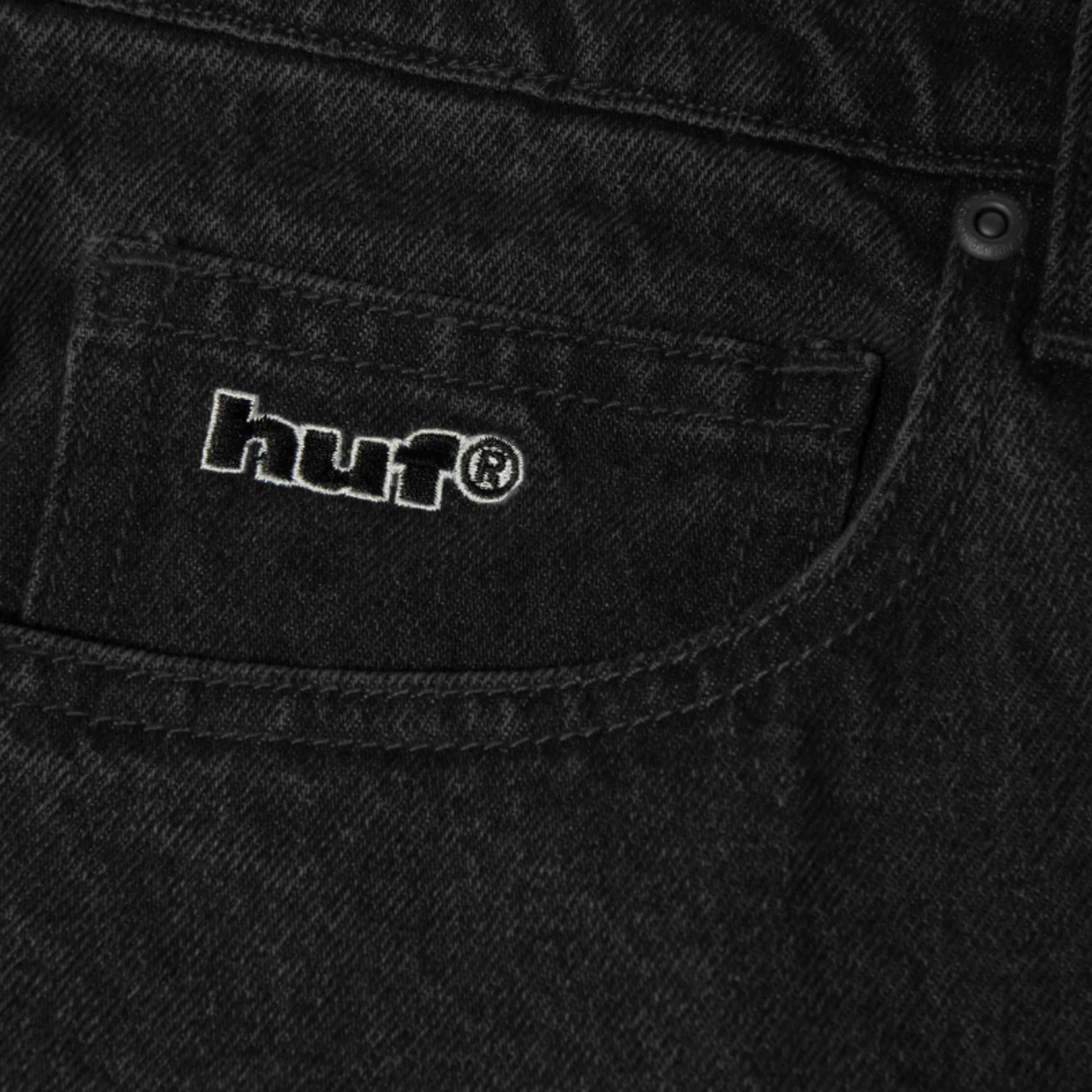 Huf - Basic Ass Jeans , Black