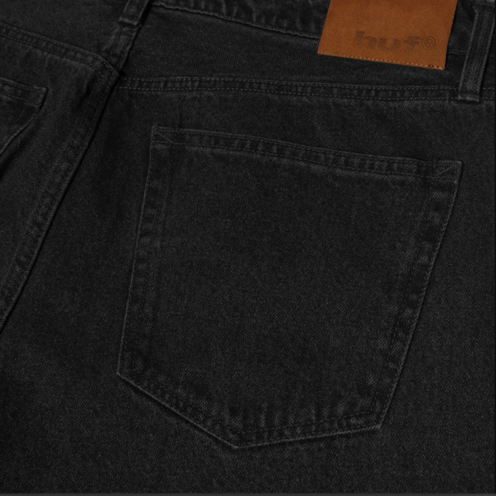 Huf - Basic Ass Jeans , Black