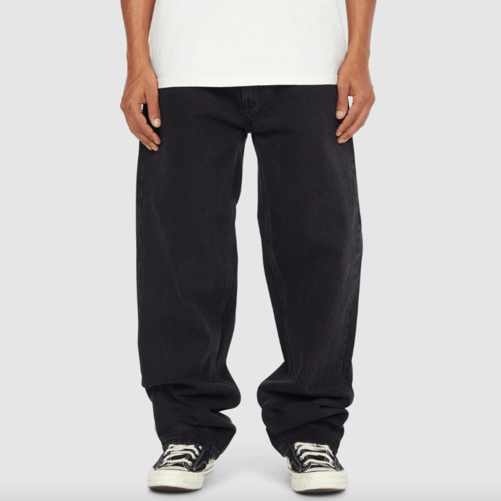 Huf - Basic Ass Jeans , Black