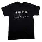 Antisocial Antisocial Doodle Tee - Black/White