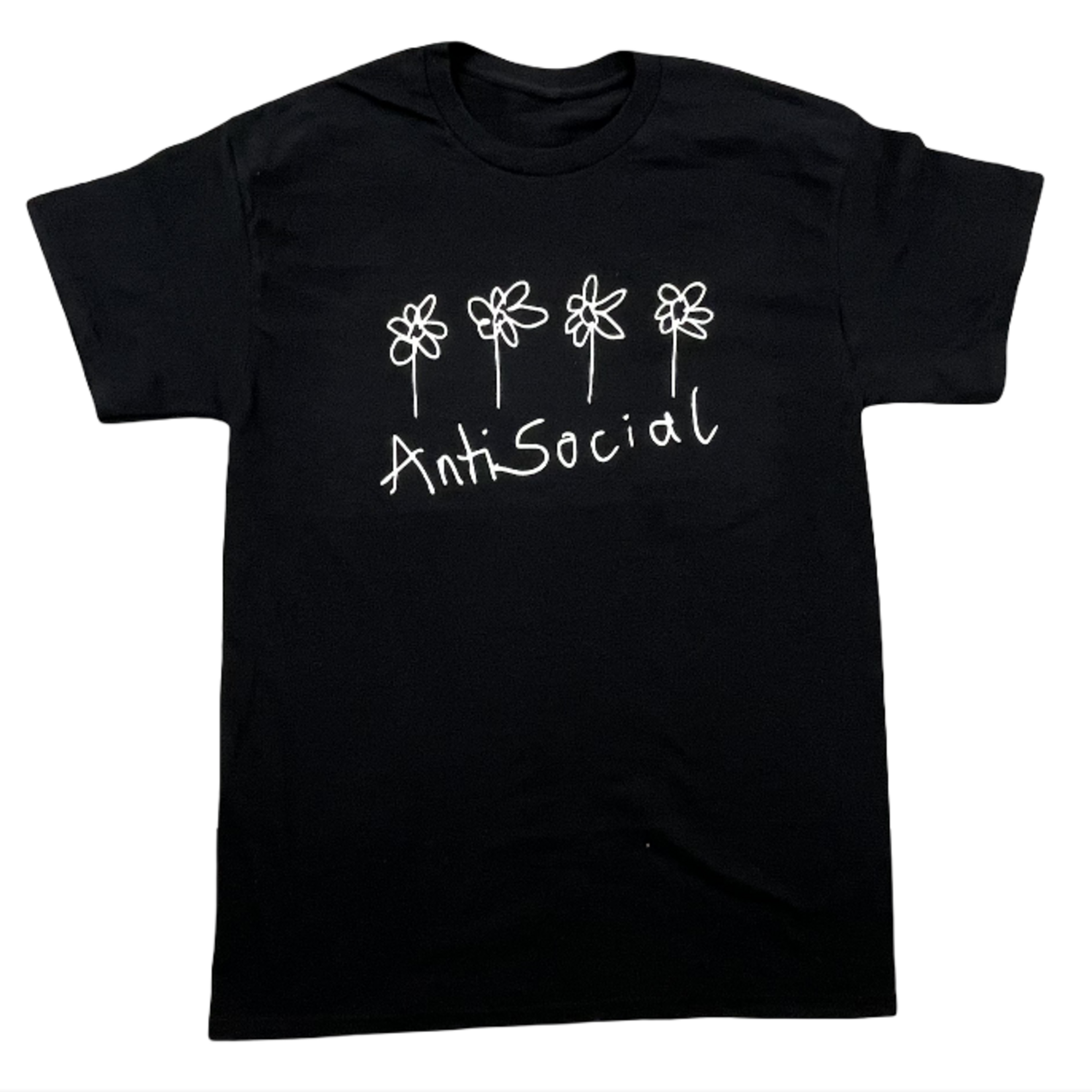Antisocial Antisocial Doodle Tee - Black/White