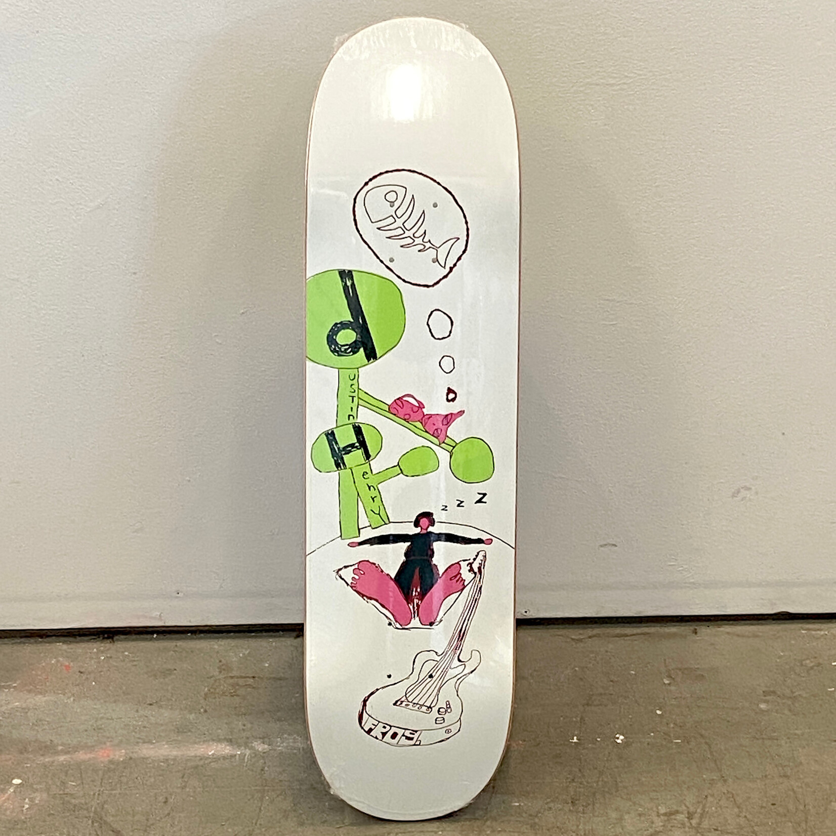 Frog Frog Skateboard 8.25 - Snoozer (Dustin Henry)