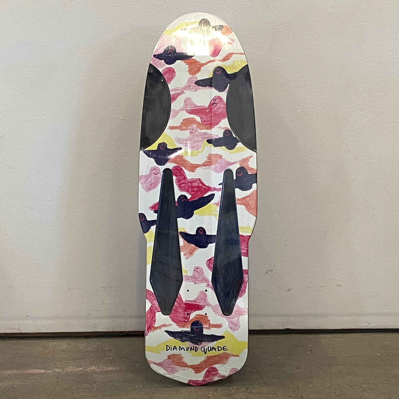 Krooked Krooked Skateboard 10.75 - Diamond Quade Beamer