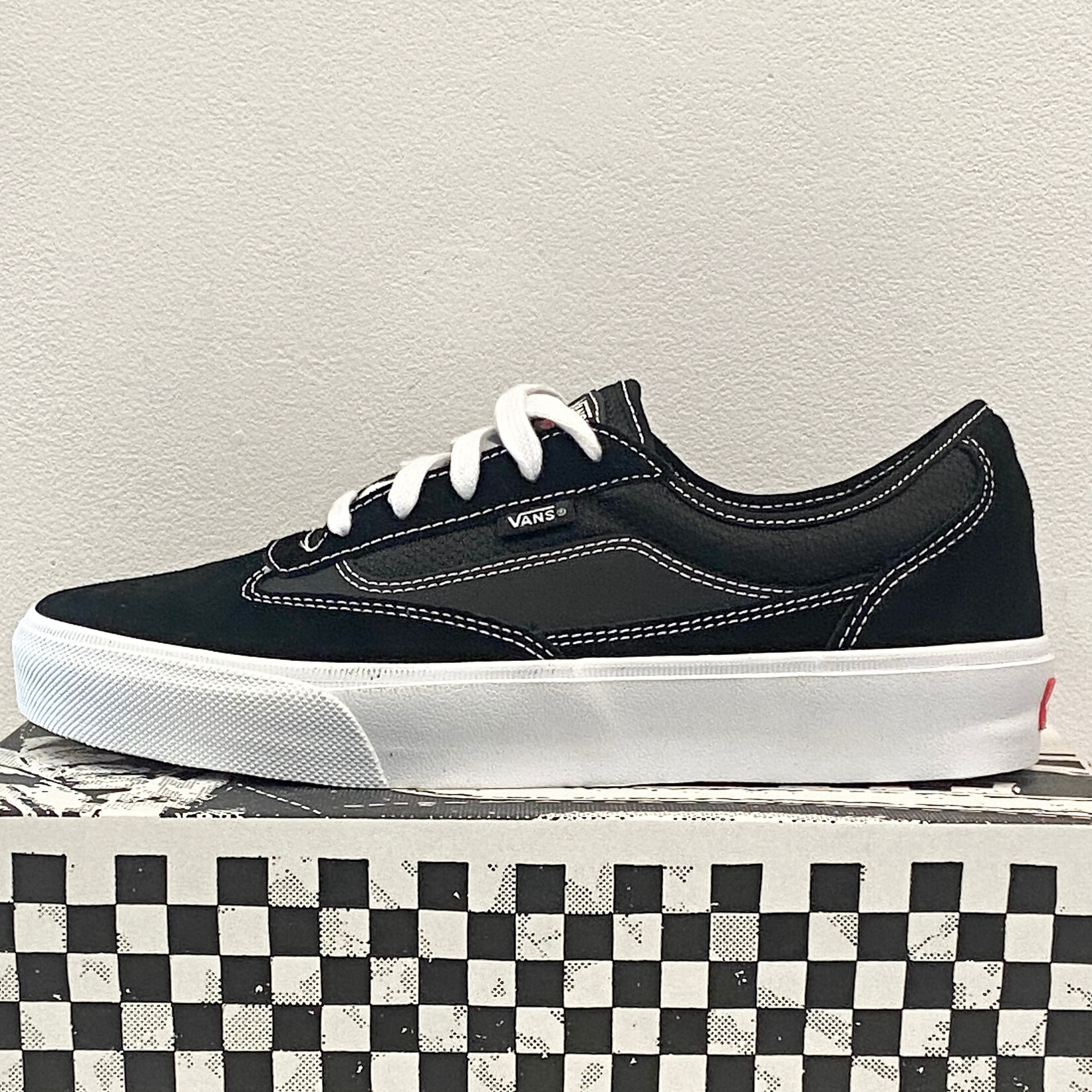 Vans Vans Skate Curren Caples - Black/White Suede 9