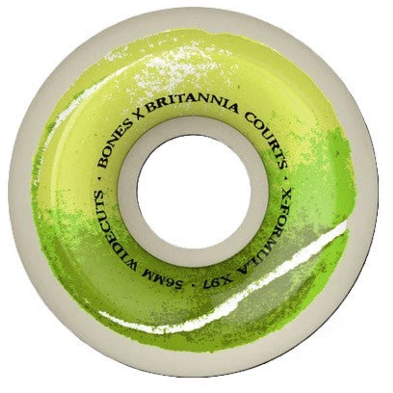 Bones Bones Wheels X-Formula 97a V6 Widecuts - 56mm (Courts)