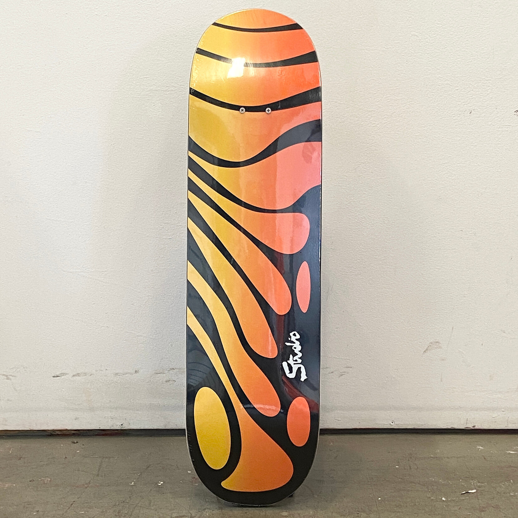 Studio Studio Skateboard 8.5 - Organic Plus Blk/Org Fade