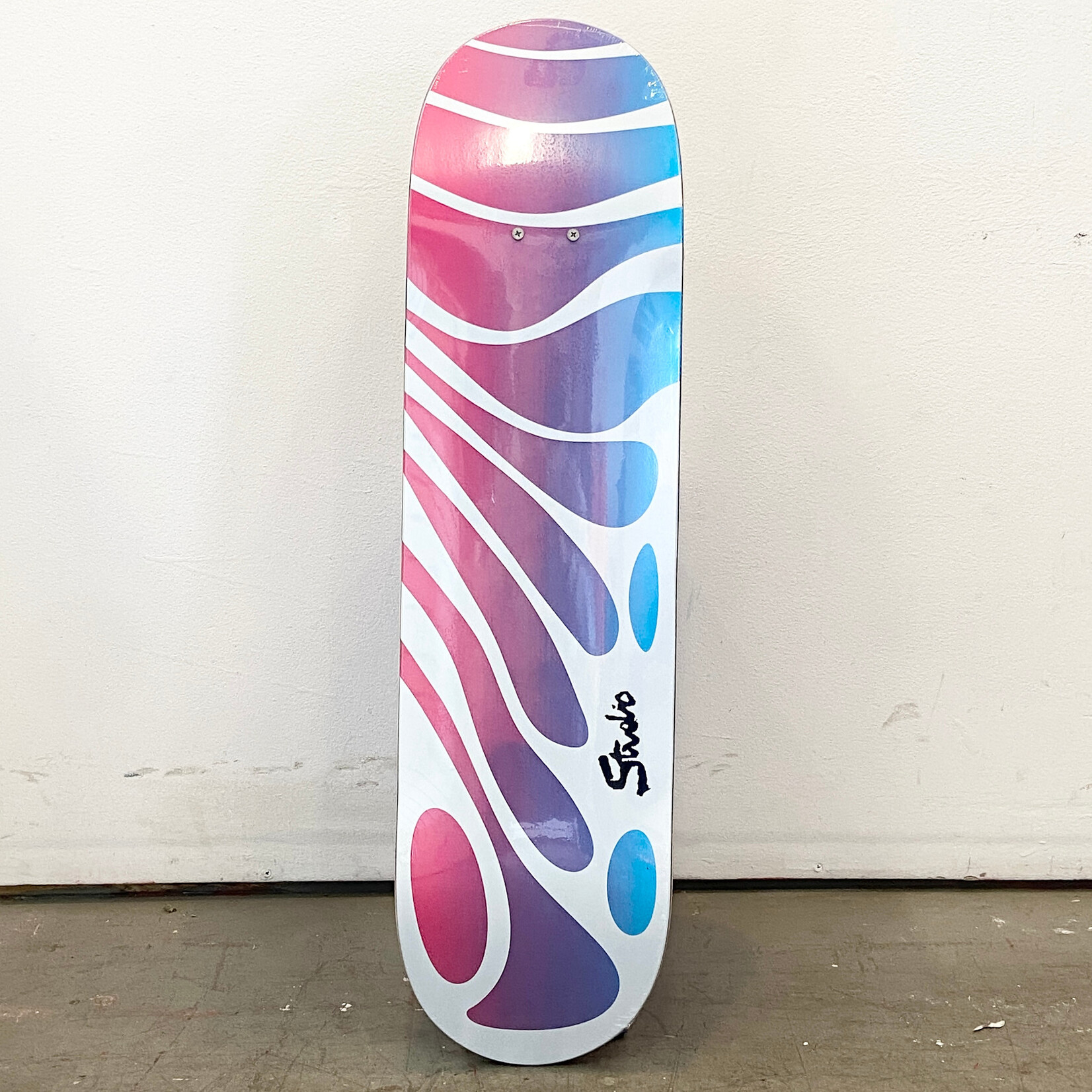 Studio Studio Skateboard 8.25 - Organic Plus Wht/Prpl Fade