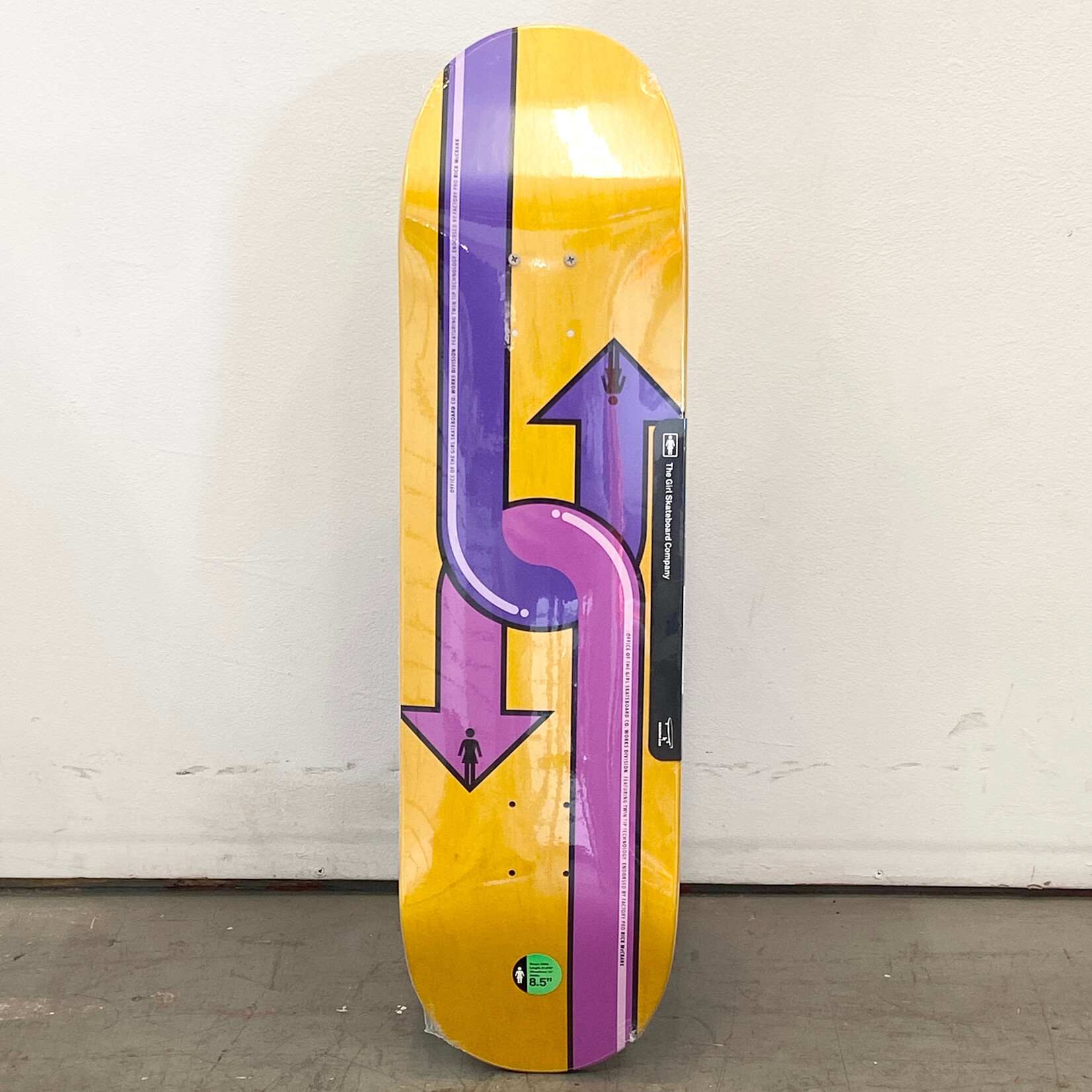 Girl Girl Skateboard 8.5 - McCrank  (Dual-Directional)