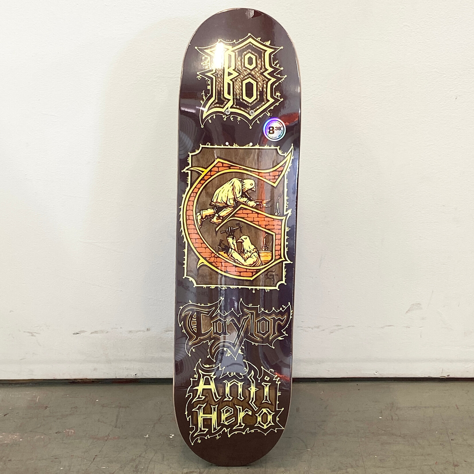 Anti Hero Anti Hero Skateboard 8.38 - GT Medieval