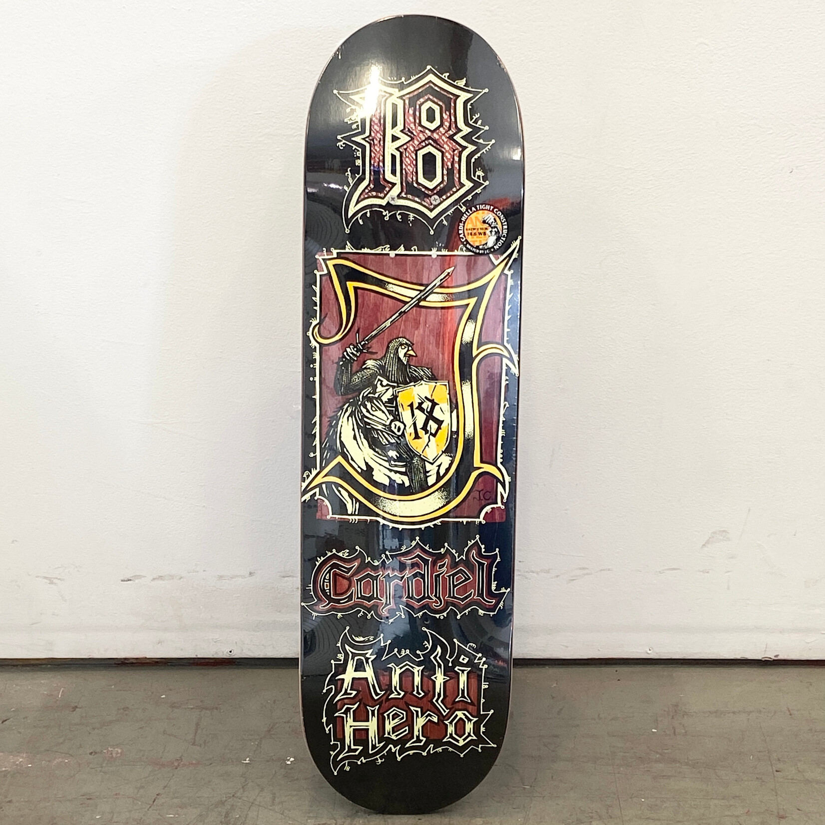 Anti Hero Anti Hero Skateboard 8.62 - Cardiel Medieval