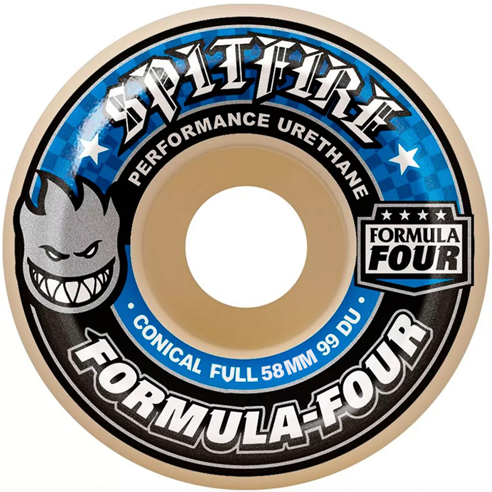 Spitfire Spitfire F4 99d Conical Full Wheels 58mm
