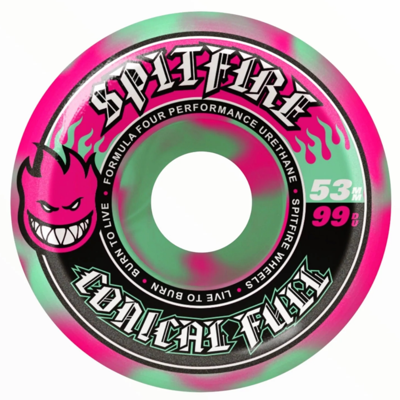 Spitfire Spitfire F4 99d Conical Full Wheels - 53mm Swirl