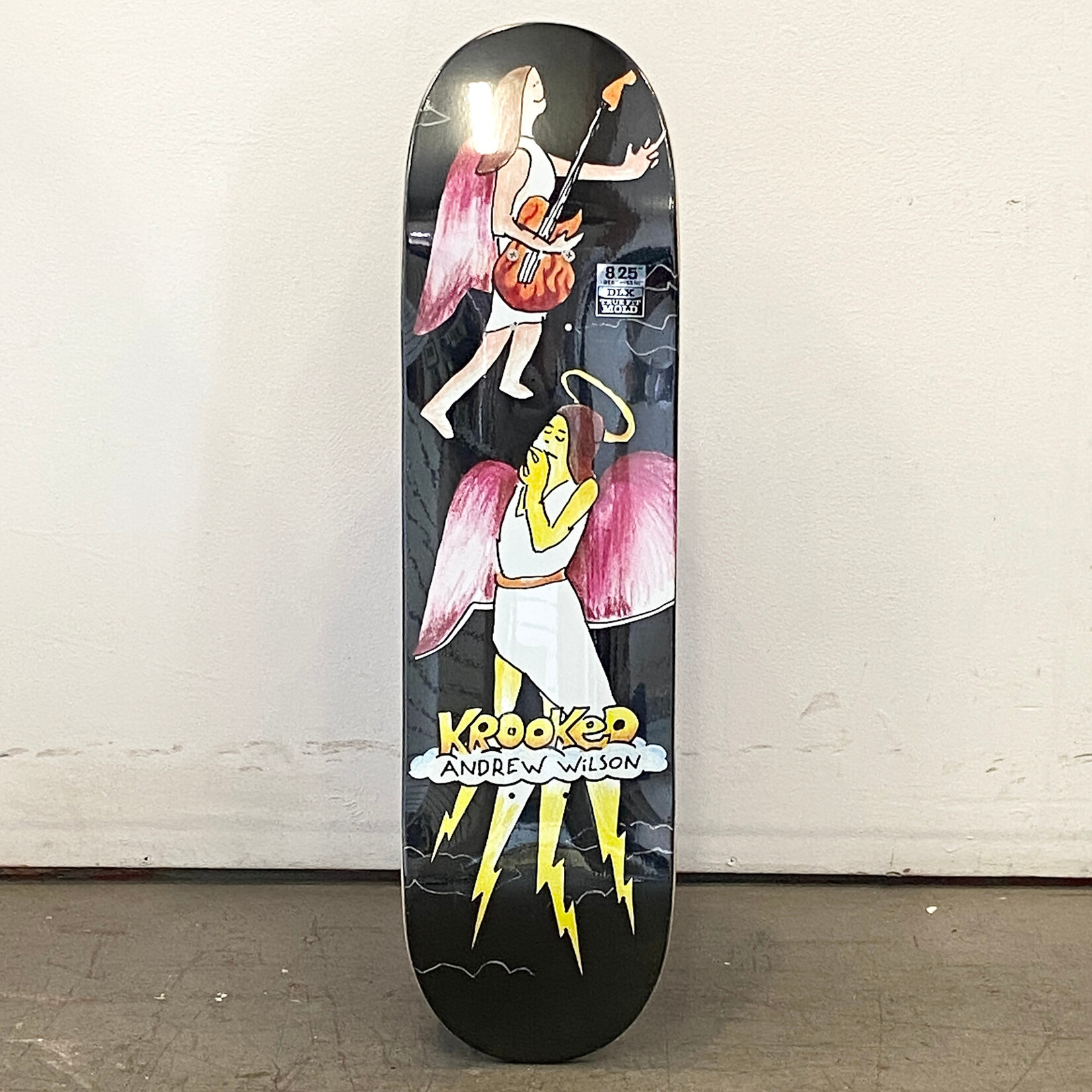Krooked Krooked Skateboard 8.25 - Wilson Angel