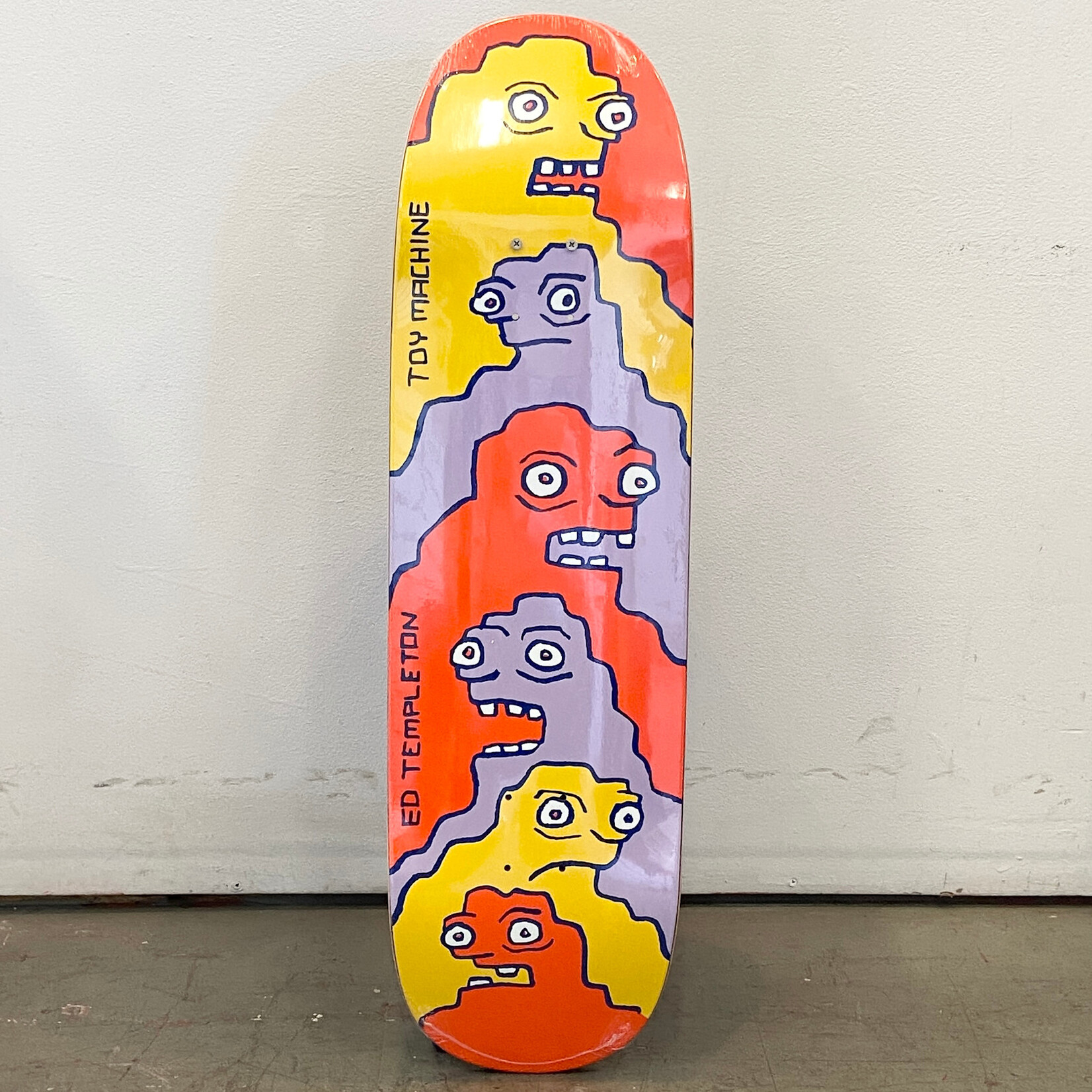 Toy Machine Toy Machine Skateboard 9 - Ed Templeton (Square Nose)