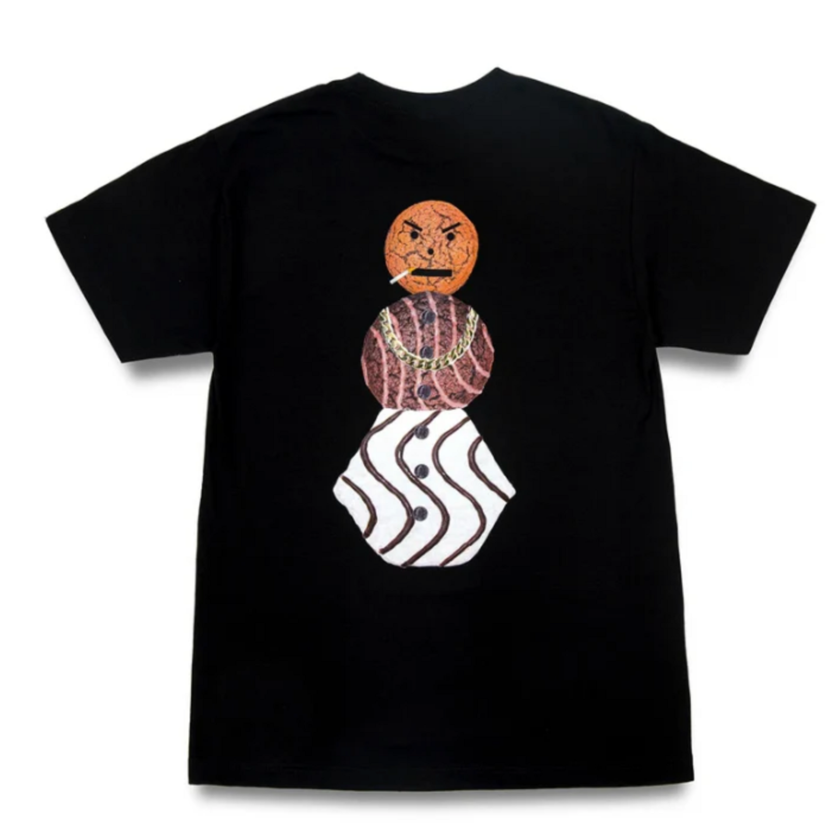 Quartersnacks Quartersnacks Classic Snackman Tee Black Xlg
