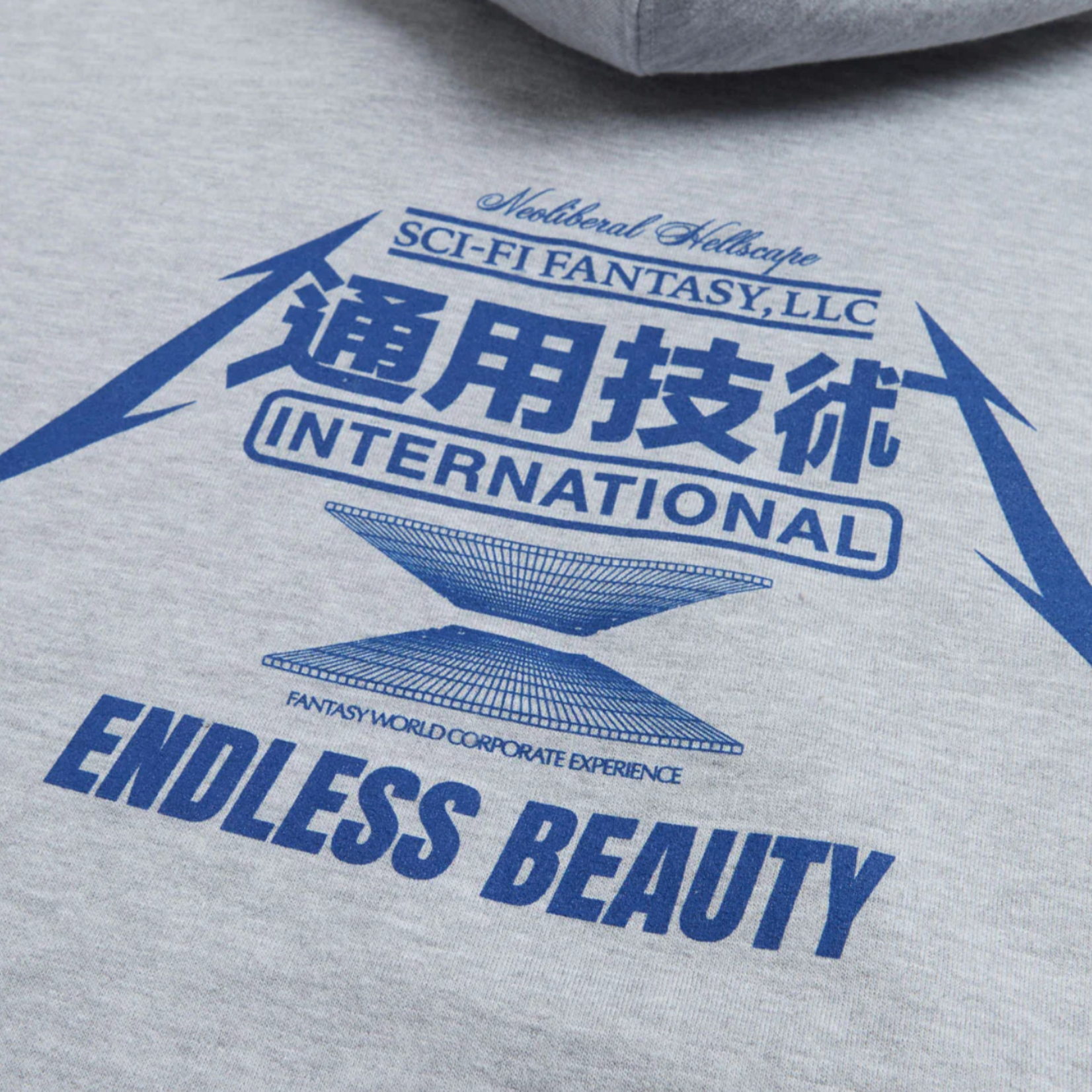 Spitfire Sci-fi Fantasy Endless Beauty Hoodie Grey -