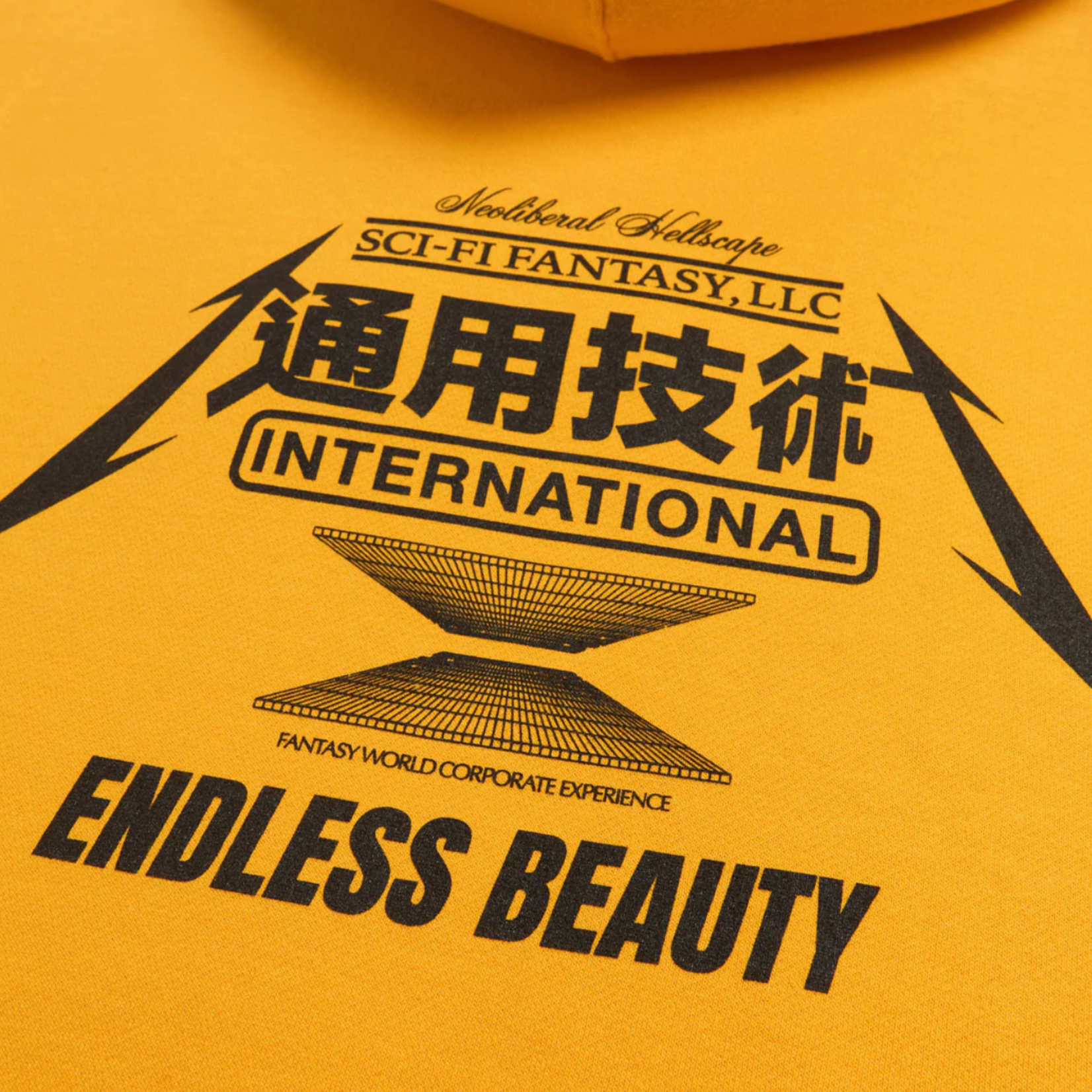Sci-Fi Fantasy Sci-Fi Fantasy Endless Beauty Hoodie  - Gold