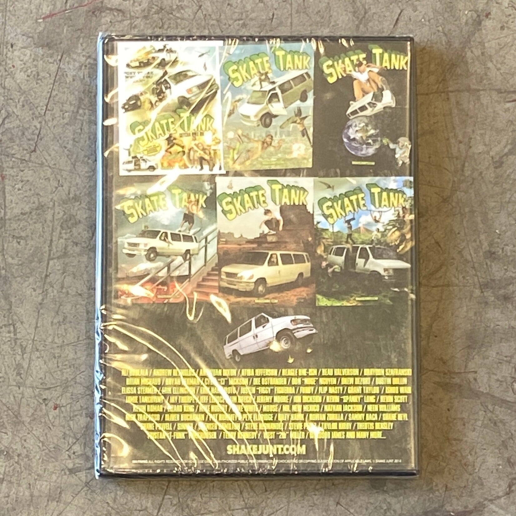 Shake Junt Skate Tank DVD
