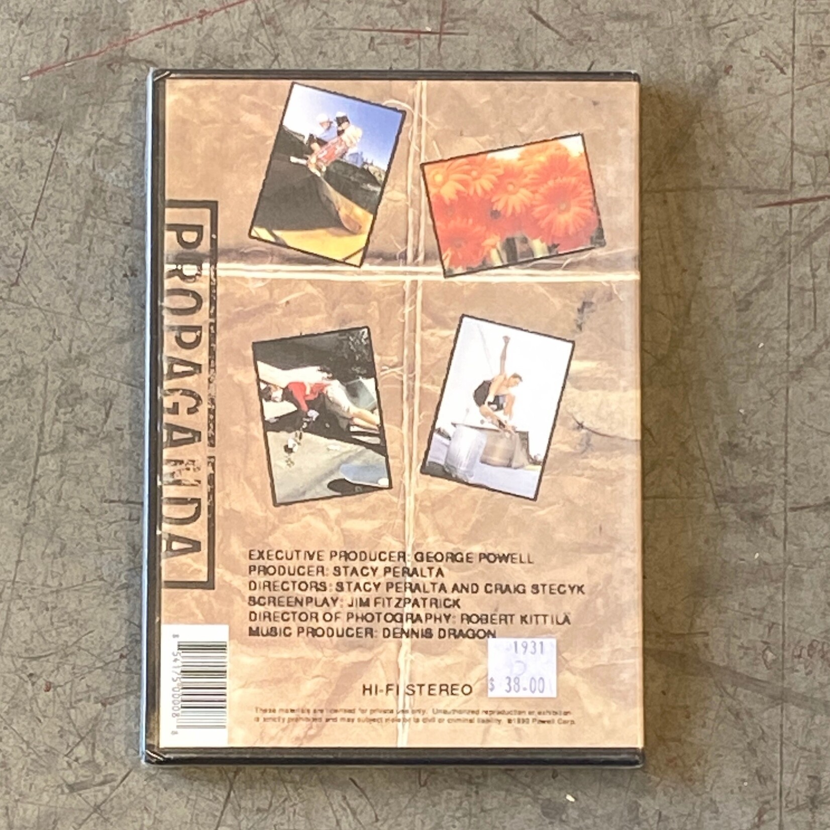 Powell Peralta Bones Brigade Video 7 "propoganda" DVD