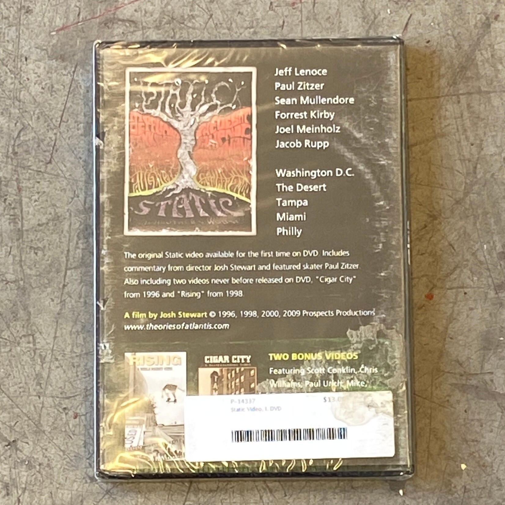 STATIC 1 Anniversary Reissue DVD