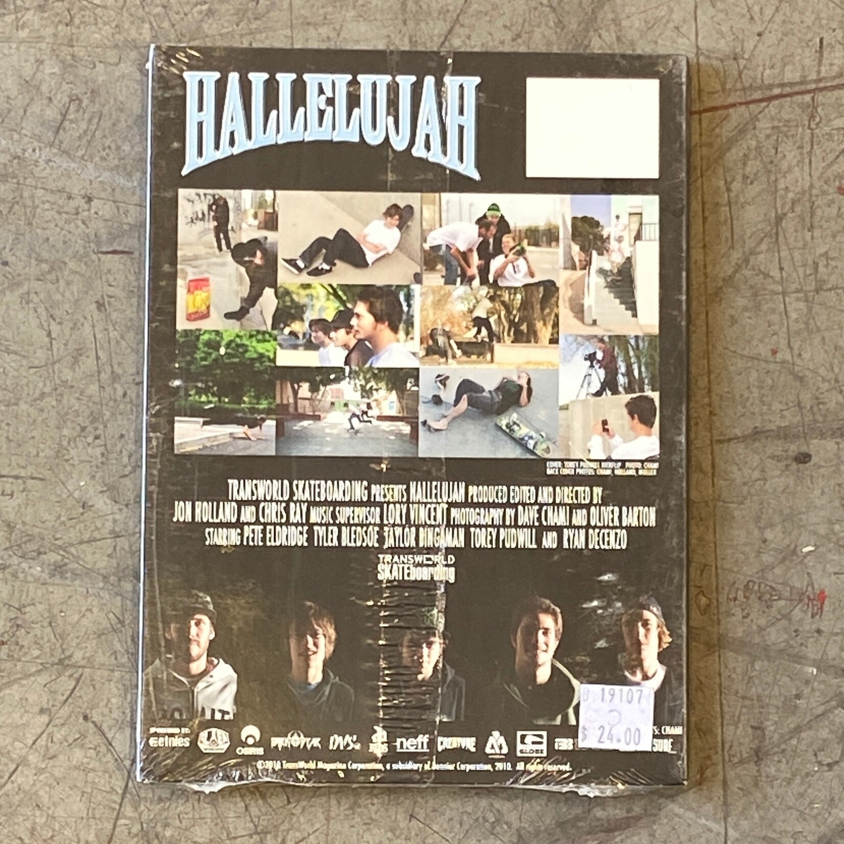 Transworld Skateboarding Hallelujah DVD