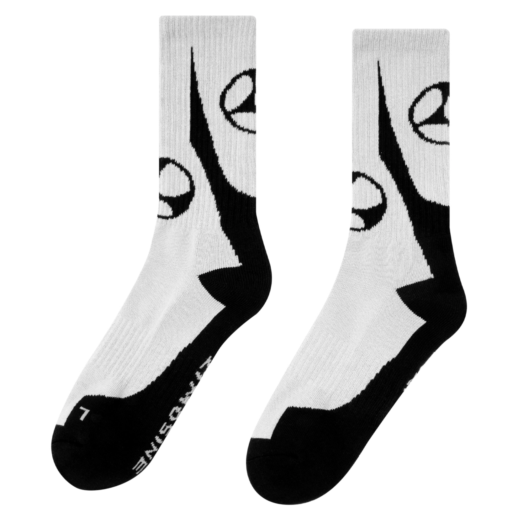 Limosine Limosine Skateboards Leddy Socks - Grey/Black OS