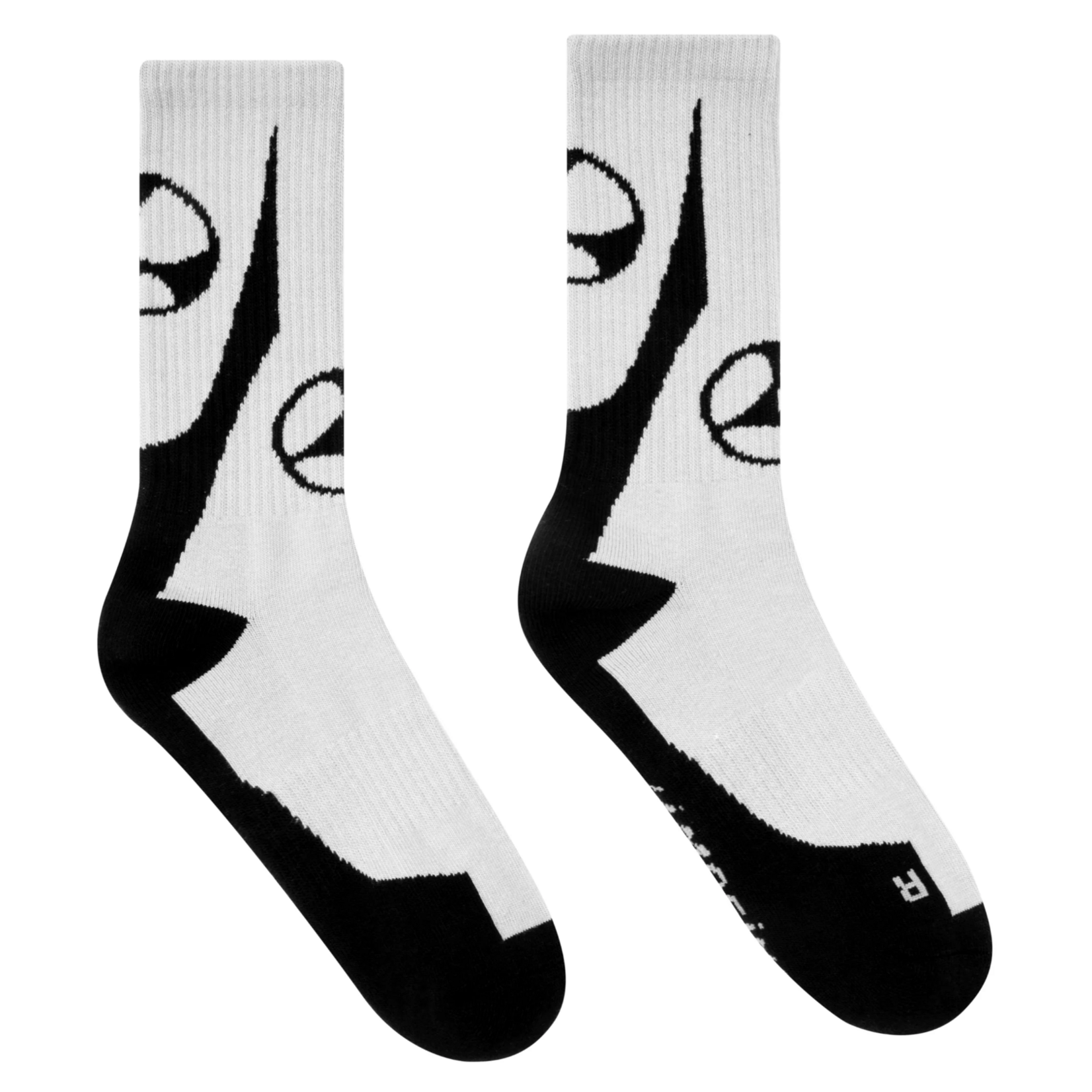 Limosine Limosine Skateboards Leddy Socks - Grey/Black OS