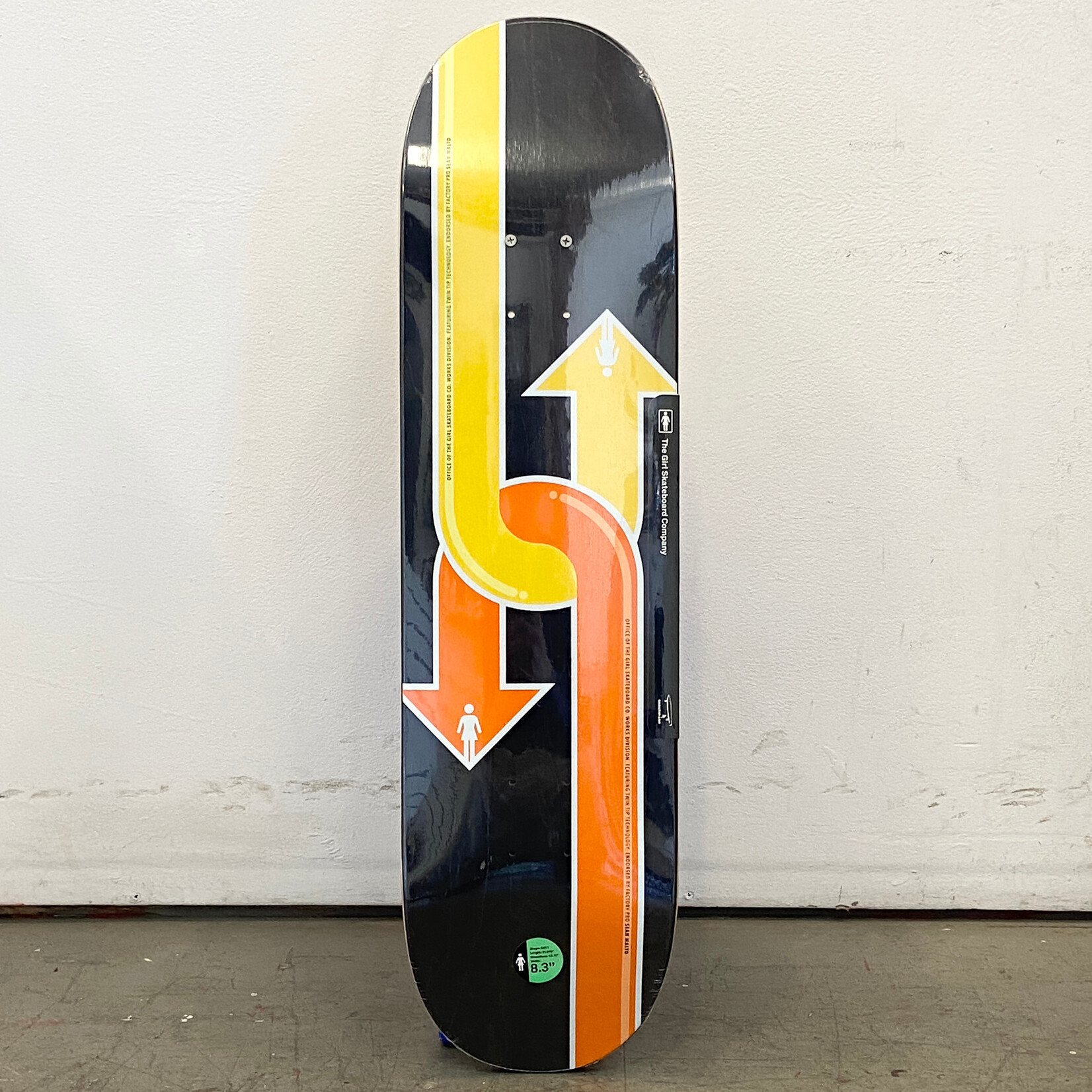 Girl Girl Skateboard 8.3 -  Malto Dual Directional