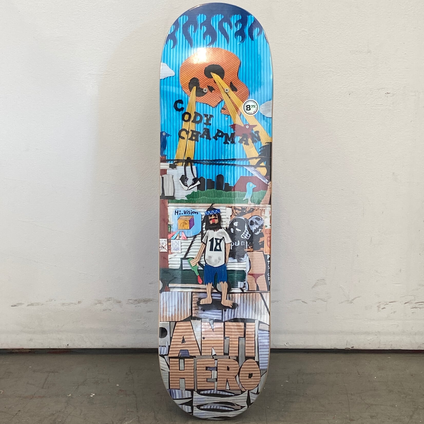 Anti Hero Anti Hero Skateboard 8.75 - Chapman Kenji Goto