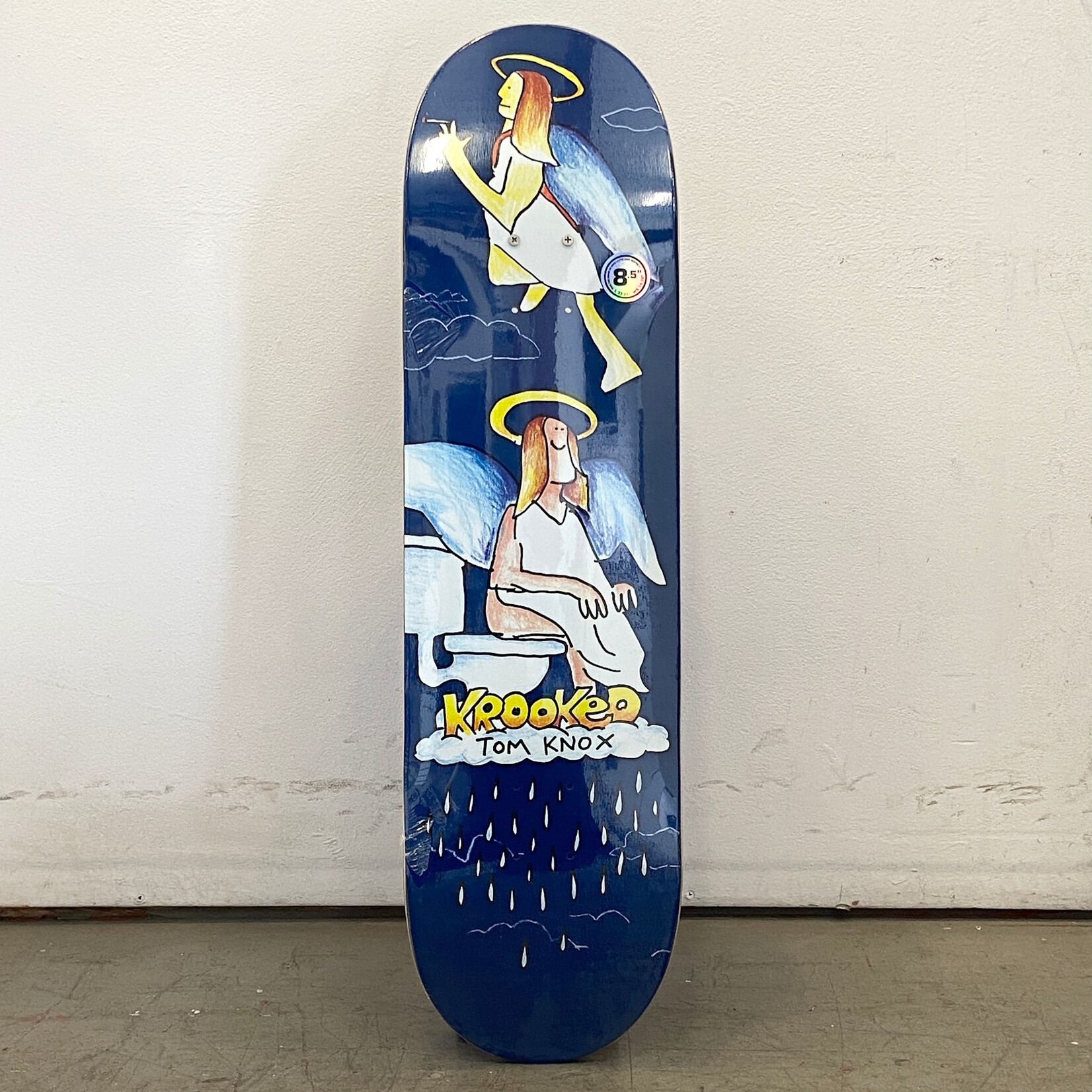 Krooked Krooked Skateboard 8.5 - Knox Angel