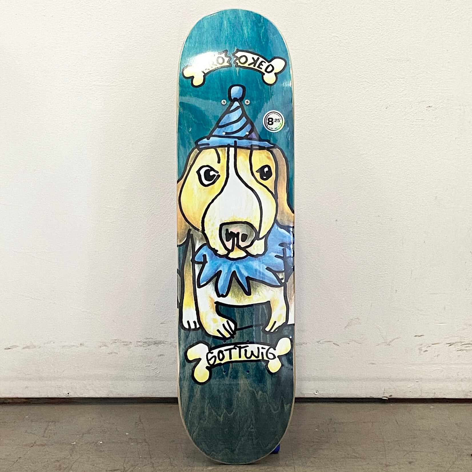 Krooked Krooked Skateboard 8.25 - Gottwig Blueberry