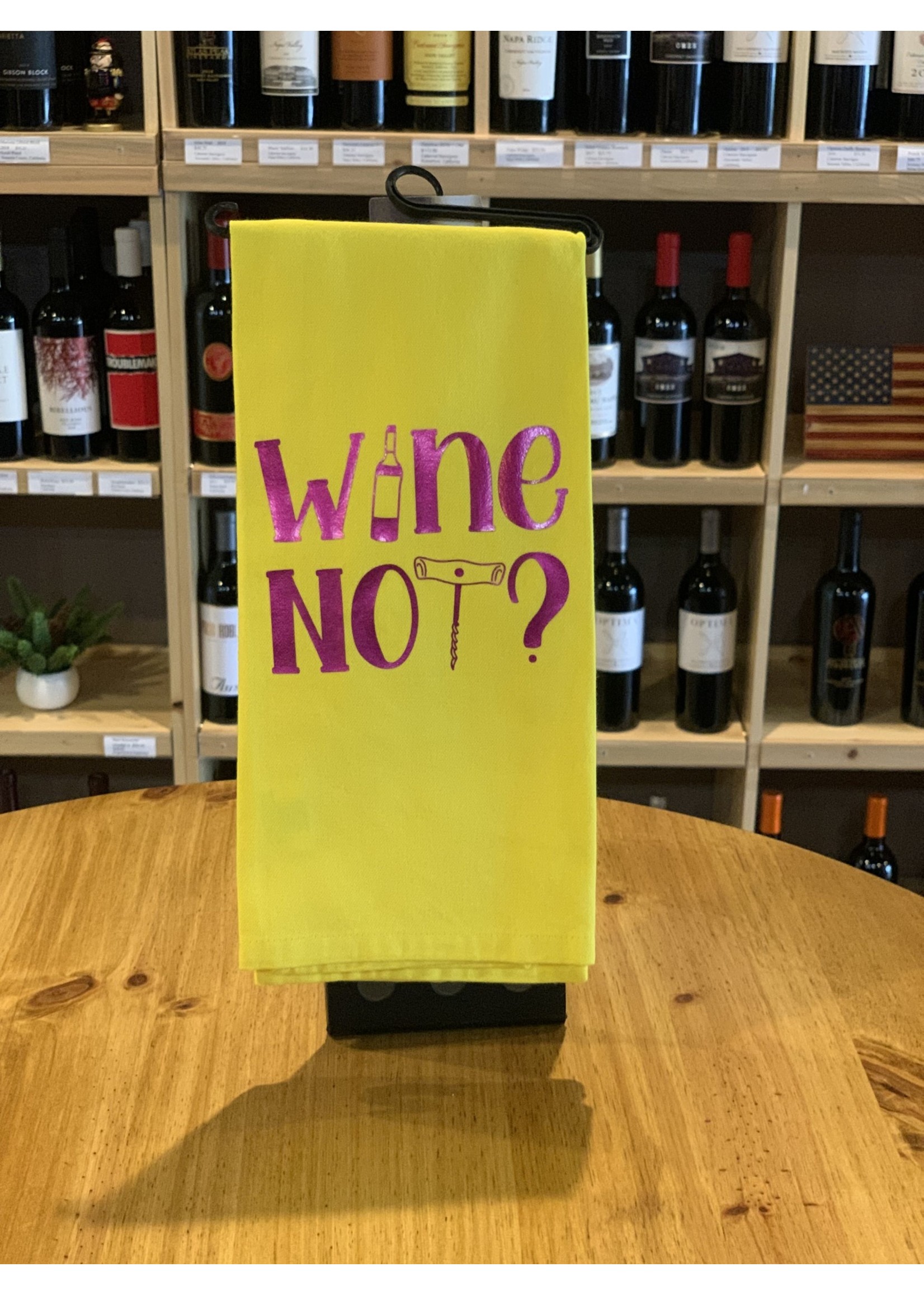 Hand Towels  Wine Not?