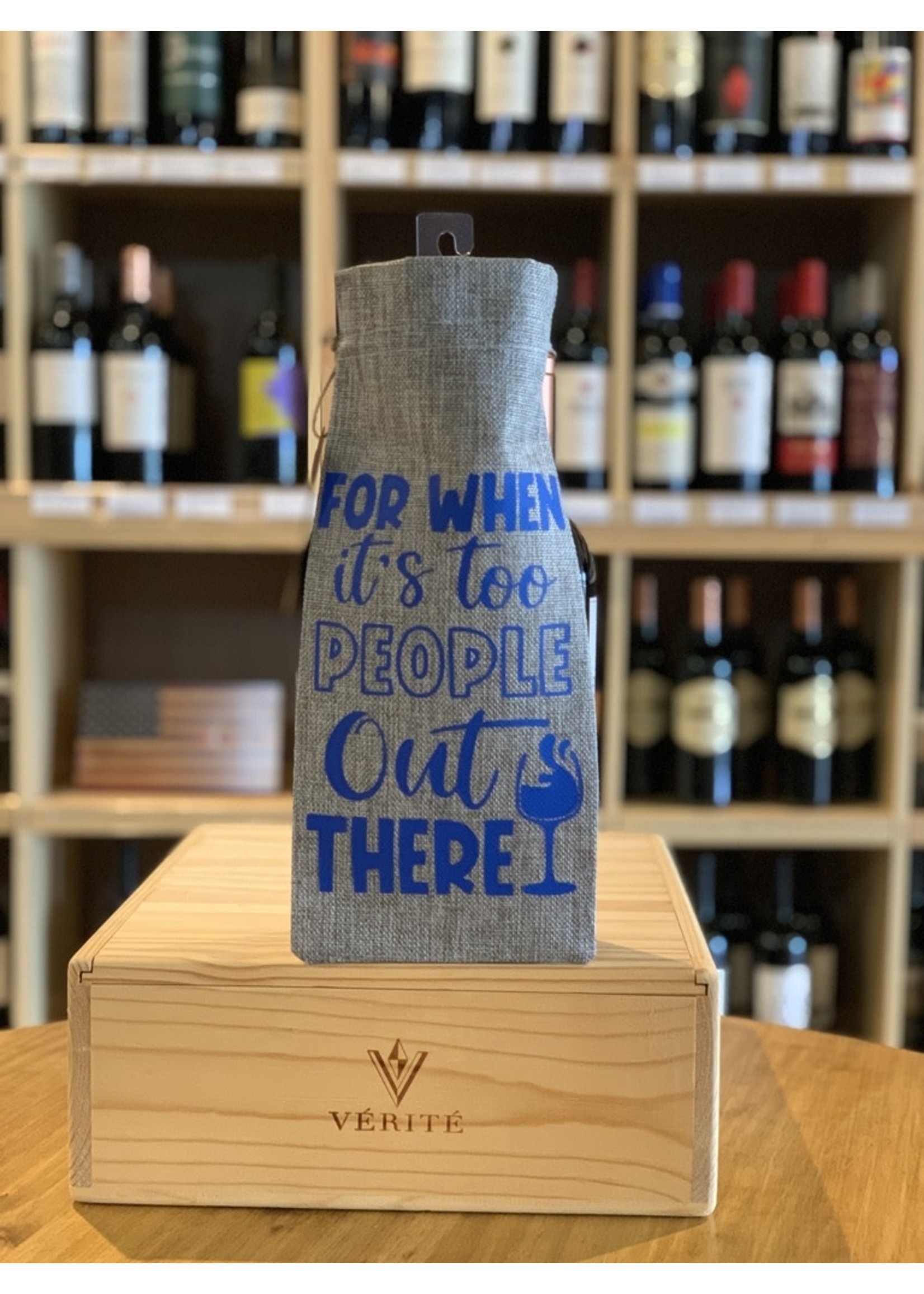 Wine Gift Bags For When It's Too People Out There