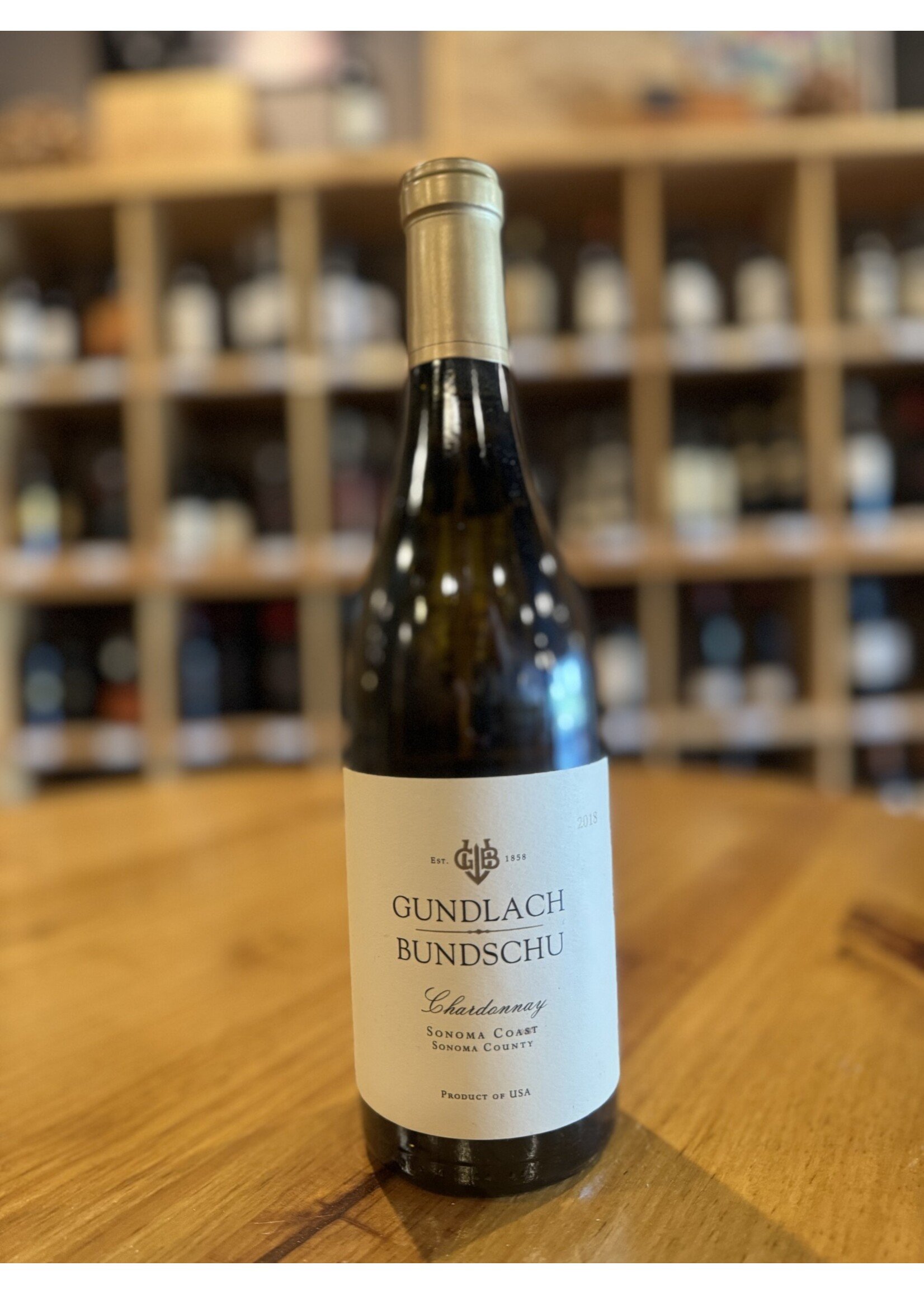 Gundlach Bundschu Chardonnay 2018