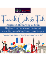 Corks & Forks - French Corks & Forks Event 8.20.25 6pm
