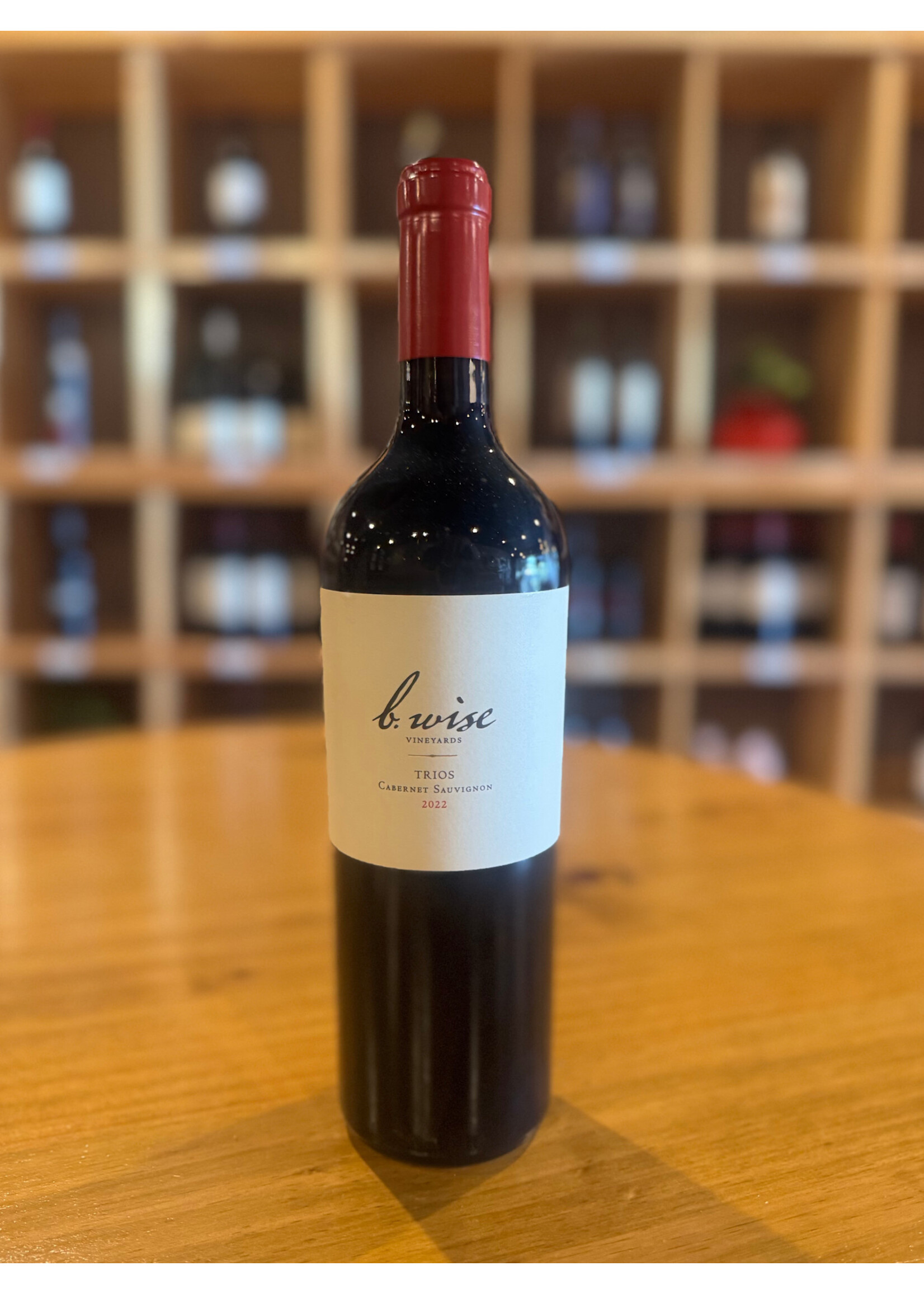 B. Wise 2022 B. Wise Trios Cabernet Sauvignon