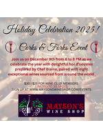 Corks & Forks Holiday Celebration