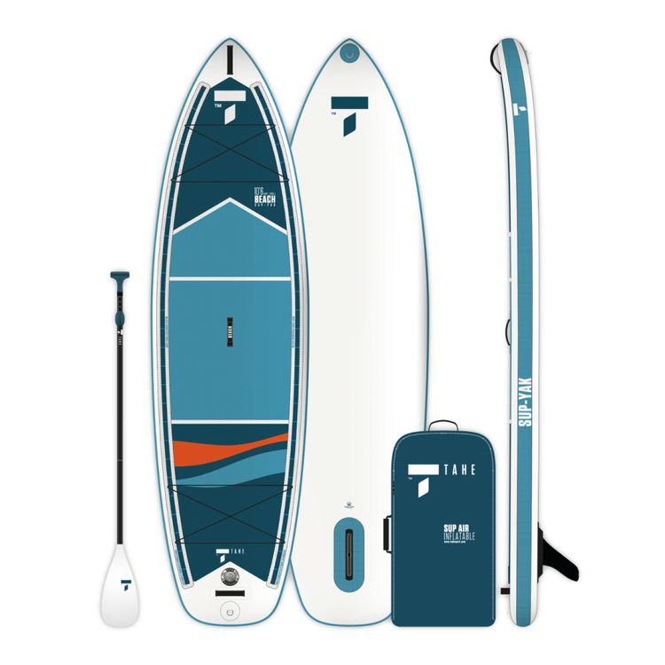 Tahe Planche à pagaie-kayak gonflable Beach SUP-YAK 10'6"