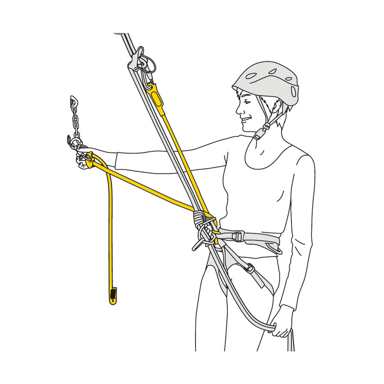 Petzl Longe de vie Dual Connect Adjust