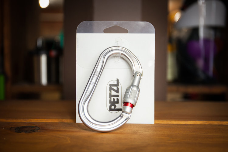 Petzl Mousqueton OK à vis screw-lock