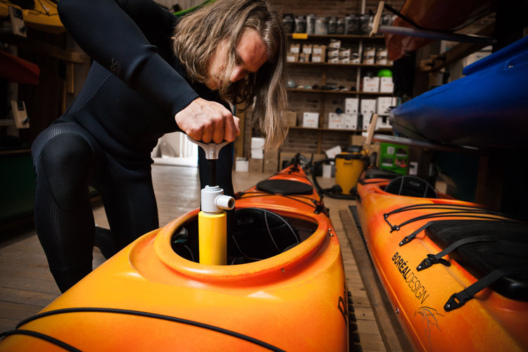 NRS Pompe de cale à kayak NRS