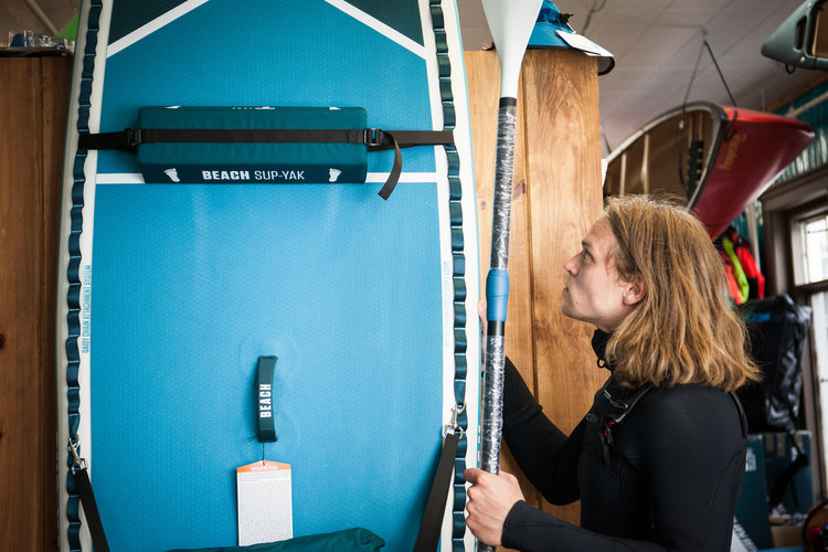 Tahe Planche à pagaie-kayak gonflable Beach SUP-YAK 10'6"