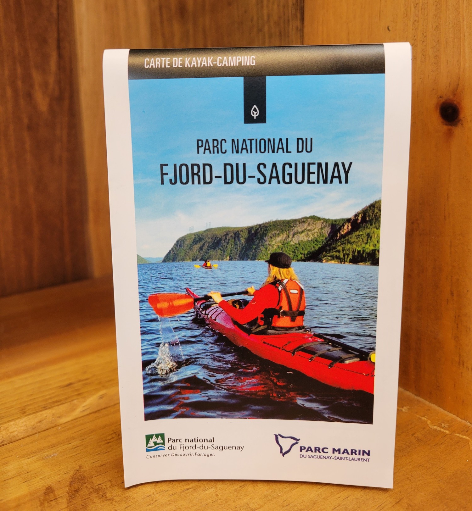 Carte de kayakcamping du Parc national du FjordduSaguenay Hors