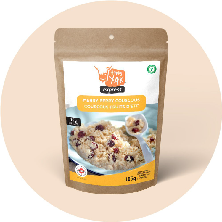 Happy Yak Couscous fruits d'été
