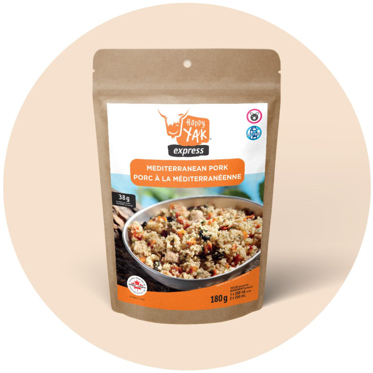 Happy Yak Porc à la Méditerranéenne