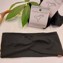 Confections Chanterelle Bandeau torsadé 100% laine de Mérinos